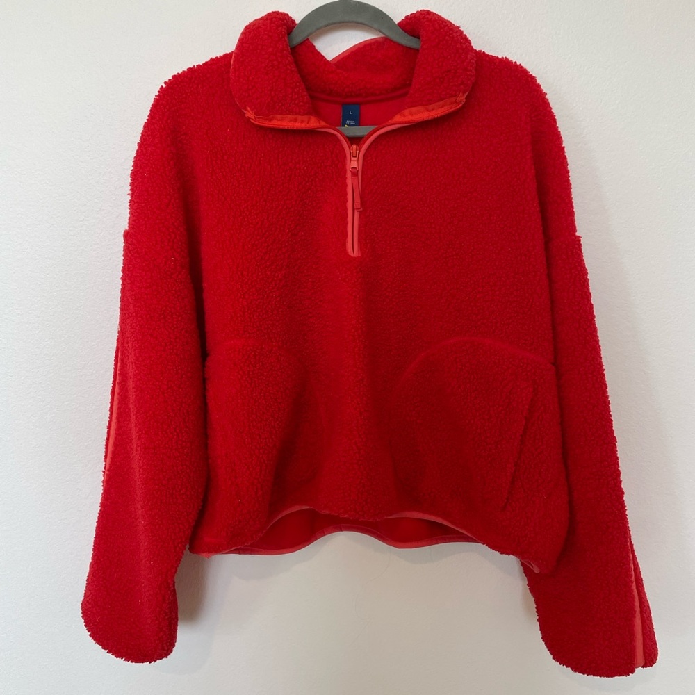 Old Navy Slouchy Sherpa Jacket